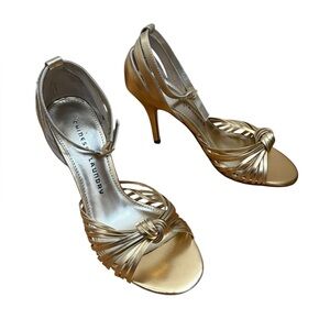 Chinese Laundry Metallic Gold Heels